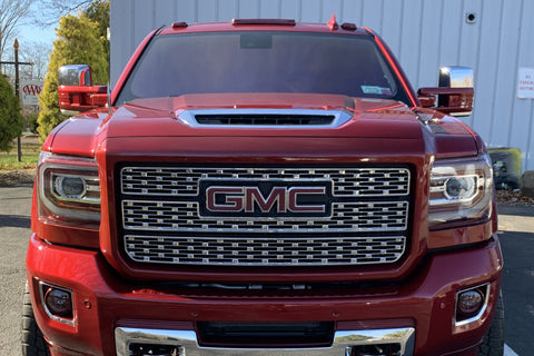 Red 2018 GMC Sierra